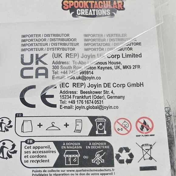 Spooktacular Creations Child Werewolf Costume L 10-12 Yrs With Top Hood Gloves - Picture 7 of 9